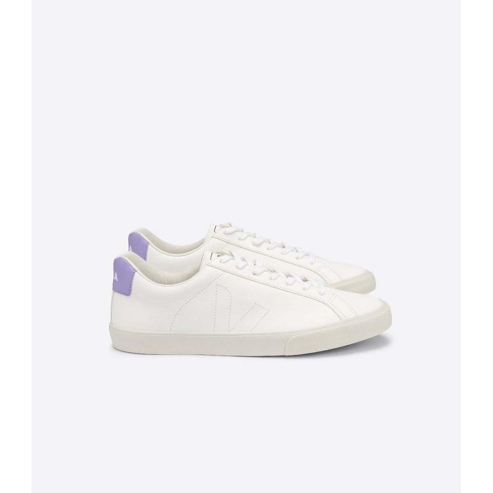 Veja ESPLAR CHROMEFREE Tornacipő Női White/Purple | HU 618LIS